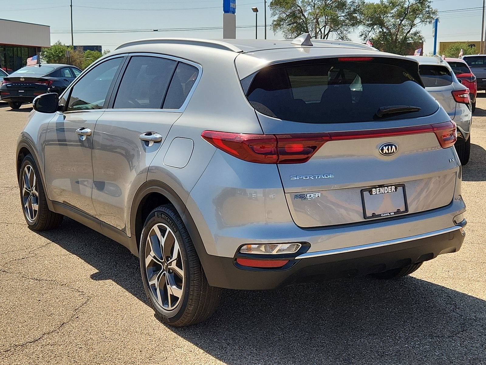 Used 2021 Kia Sportage EX with VIN KNDPN3AC9M7856257 for sale in Clovis, NM