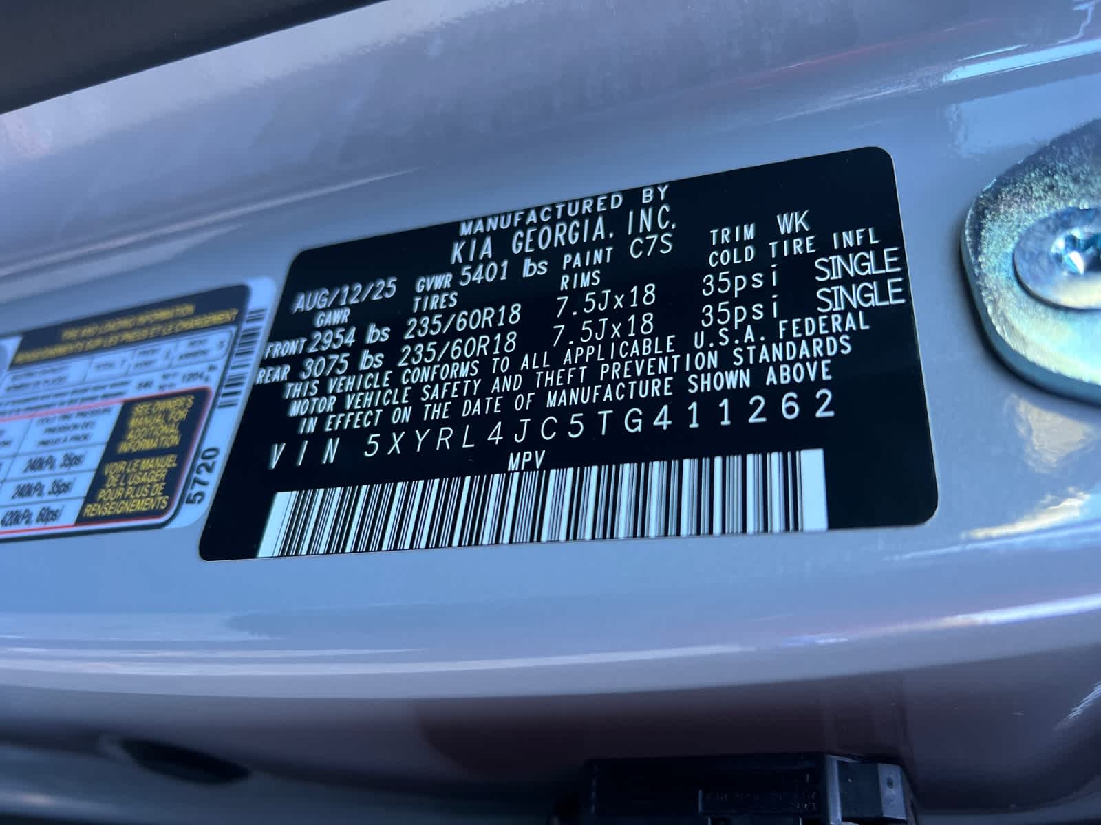 2026 Kia Sorento S - Photo 17
