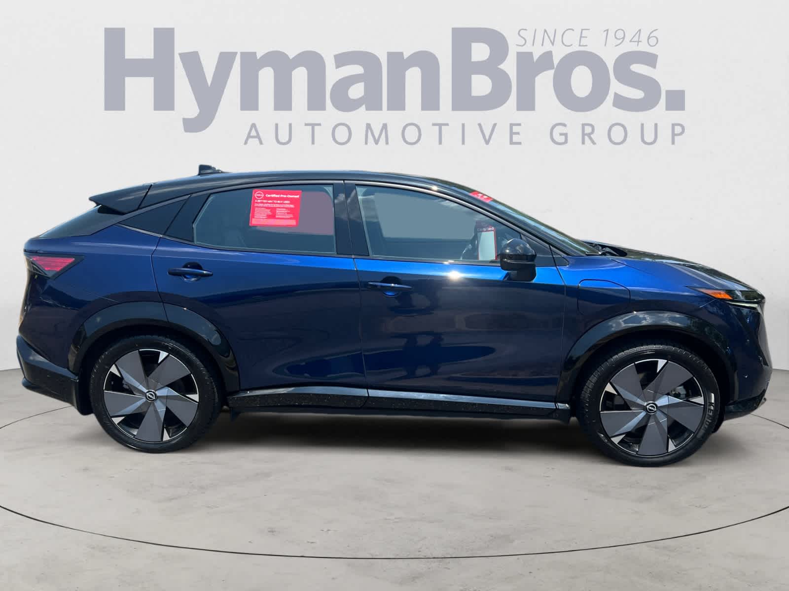 Certified 2023 Nissan Ariya Platinum+ with VIN JN1DF0CD9PM700278 for sale in Midlothian, VA