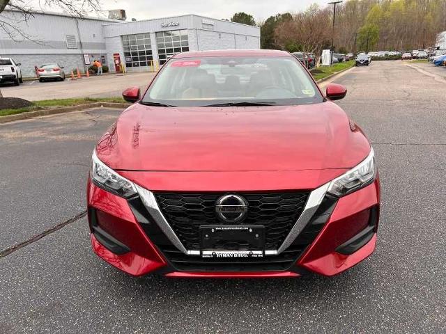 Certified 2021 Nissan Sentra SV with VIN 3N1AB8CV5MY227915 for sale in Midlothian, VA