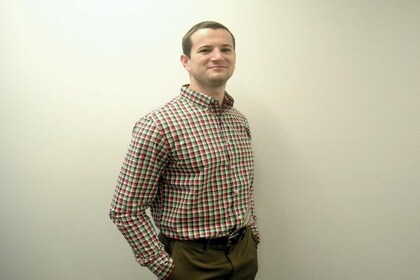 Staff member Clint Chapman from cd183b16bb21