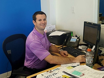 Staff member Clint Chapman from e31bc3dc79a7