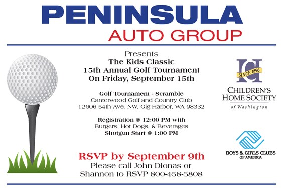 Kid Classic Golf Tournament Peninsula Subaru