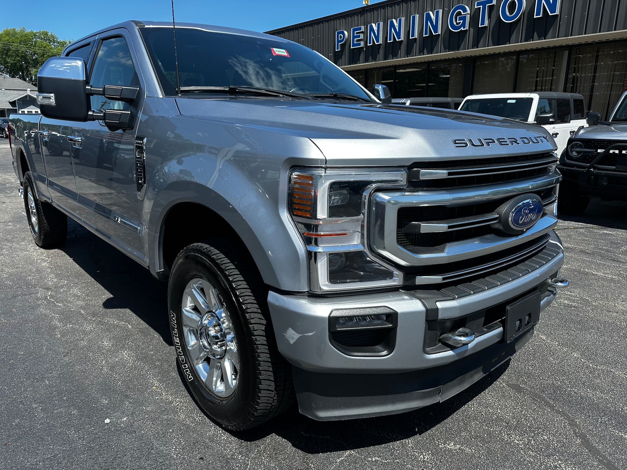 Used 2022 Ford F-250 Super Duty Platinum with VIN 1FT8W2BT5NEF58036 for sale in Centralia, IL