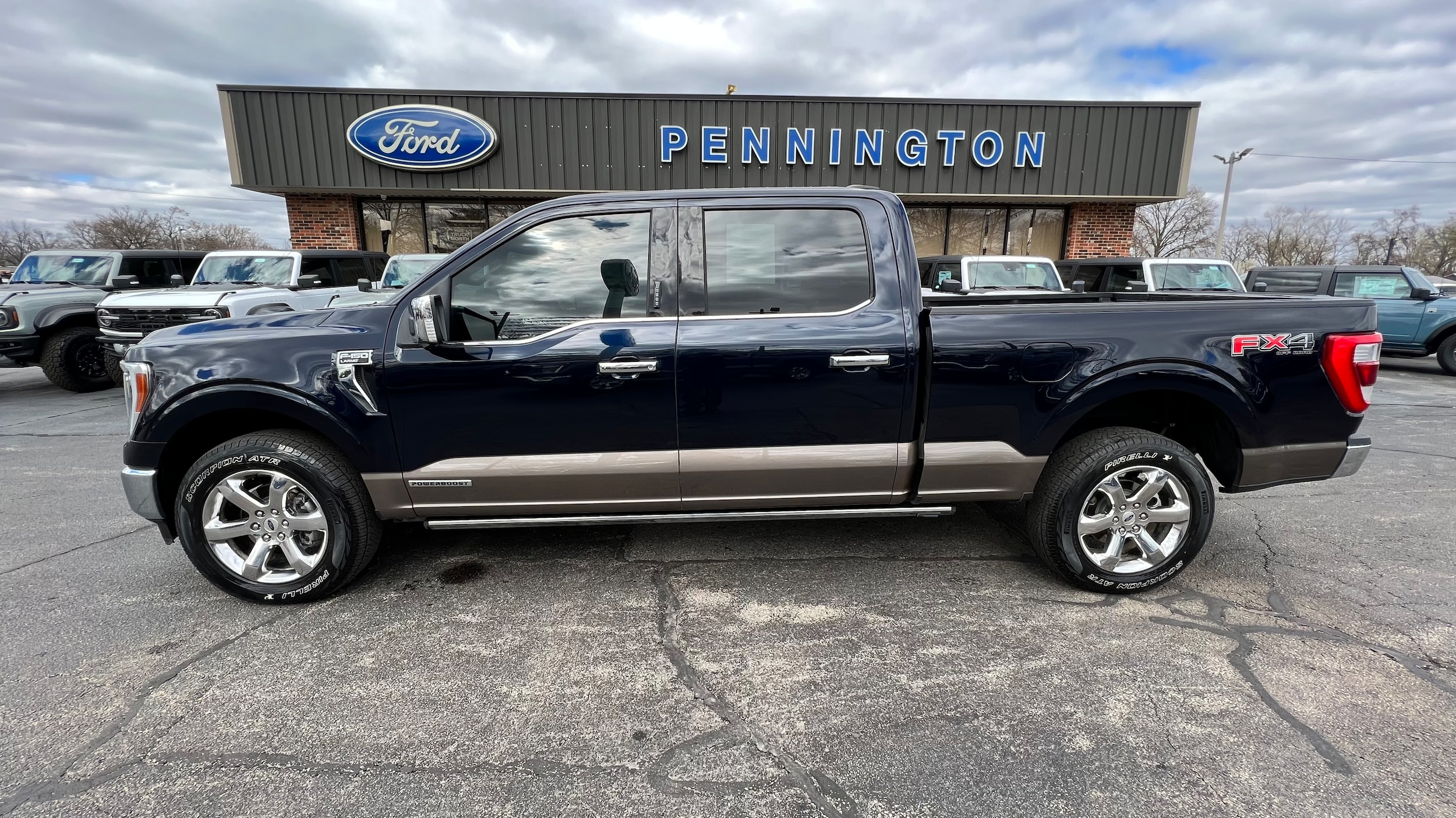 Used 2021 Ford F-150 Lariat with VIN 1FTFW1ED1MFA84147 for sale in Centralia, IL