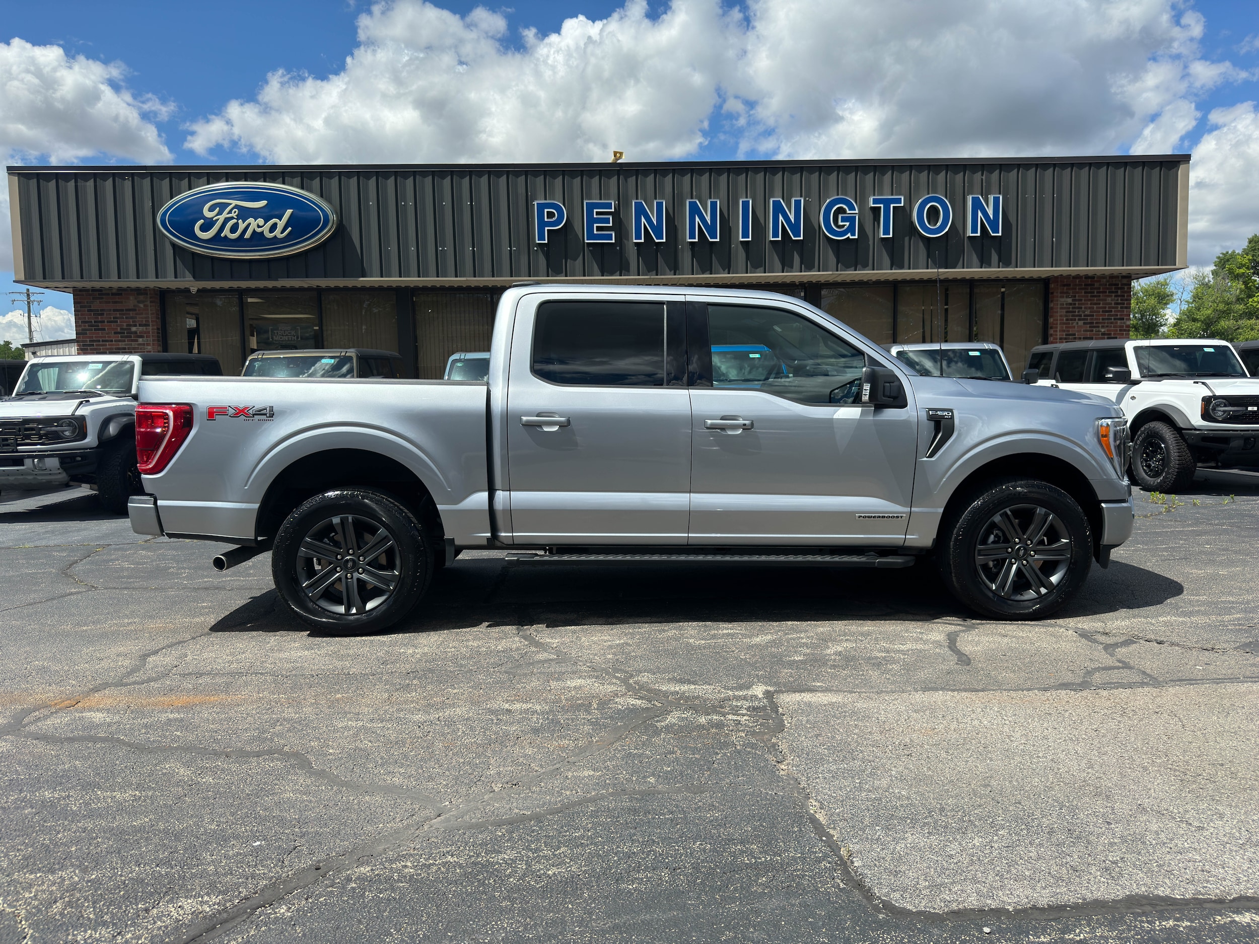 Used 2023 Ford F-150 XLT with VIN 1FTFW1ED3PFA01242 for sale in Centralia, IL