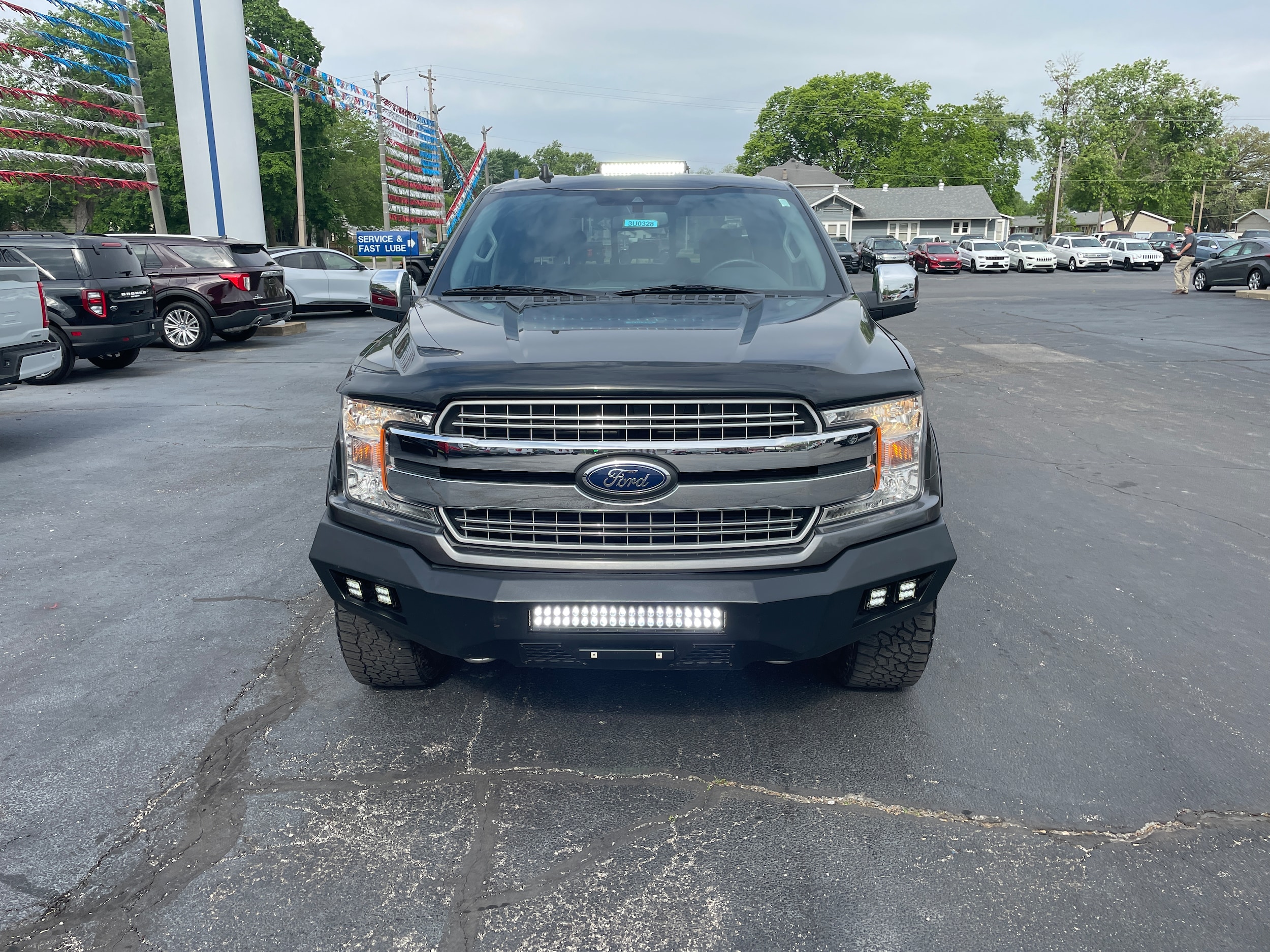 Used 2019 Ford F-150 Lariat with VIN 1FTEW1E42KKE29802 for sale in Centralia, IL