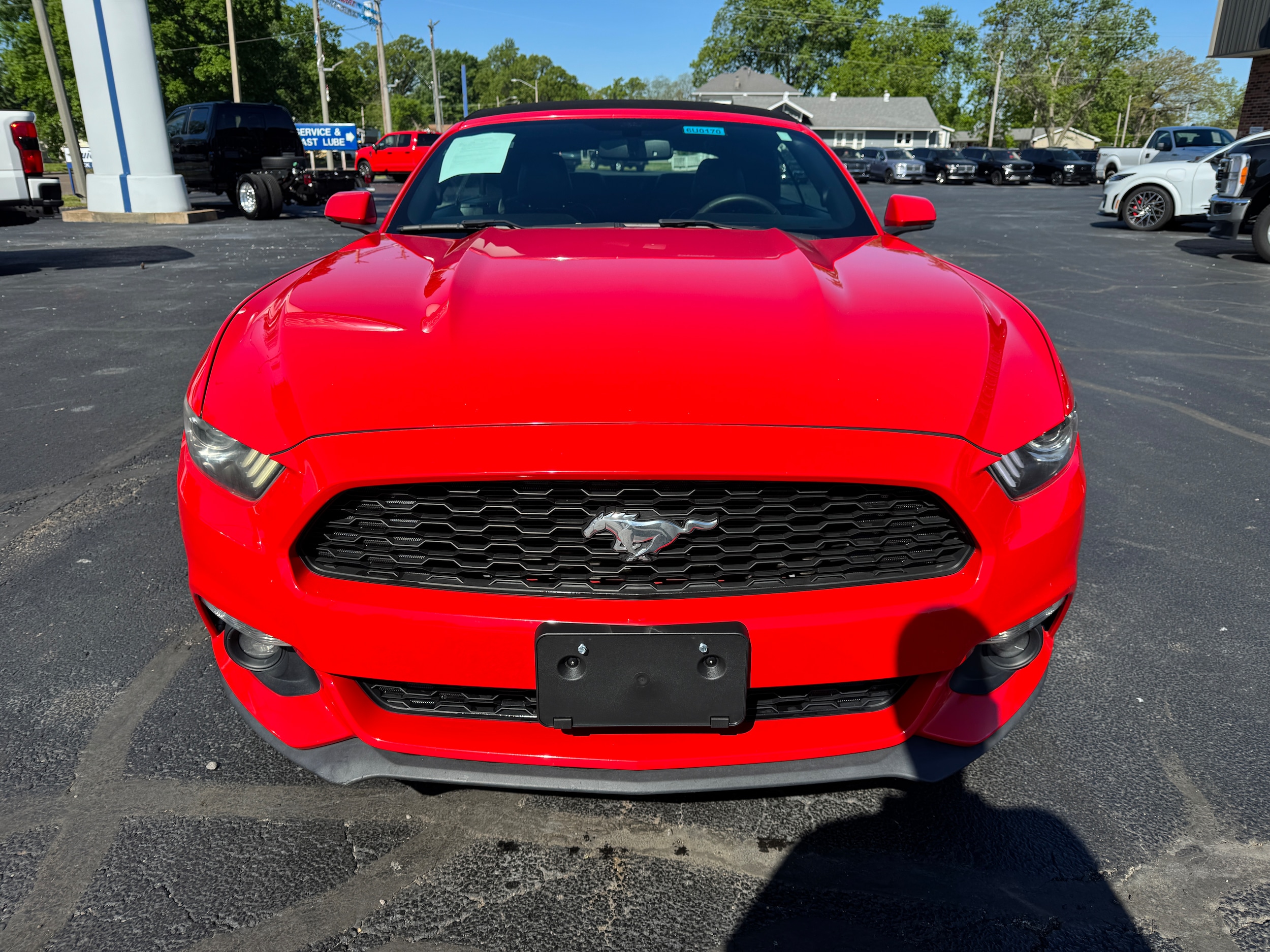 Used 2016 Ford Mustang EcoBoost Premium with VIN 1FATP8UH5G5243118 for sale in Centralia, IL