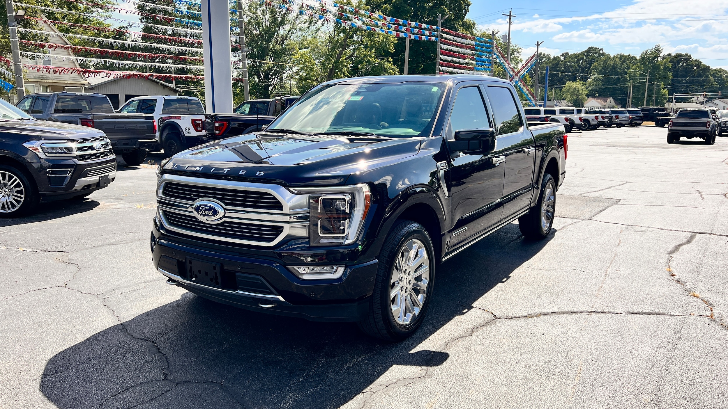 Used 2023 Ford F-150 Limited with VIN 1FTFW1ED4PFA00908 for sale in Centralia, IL