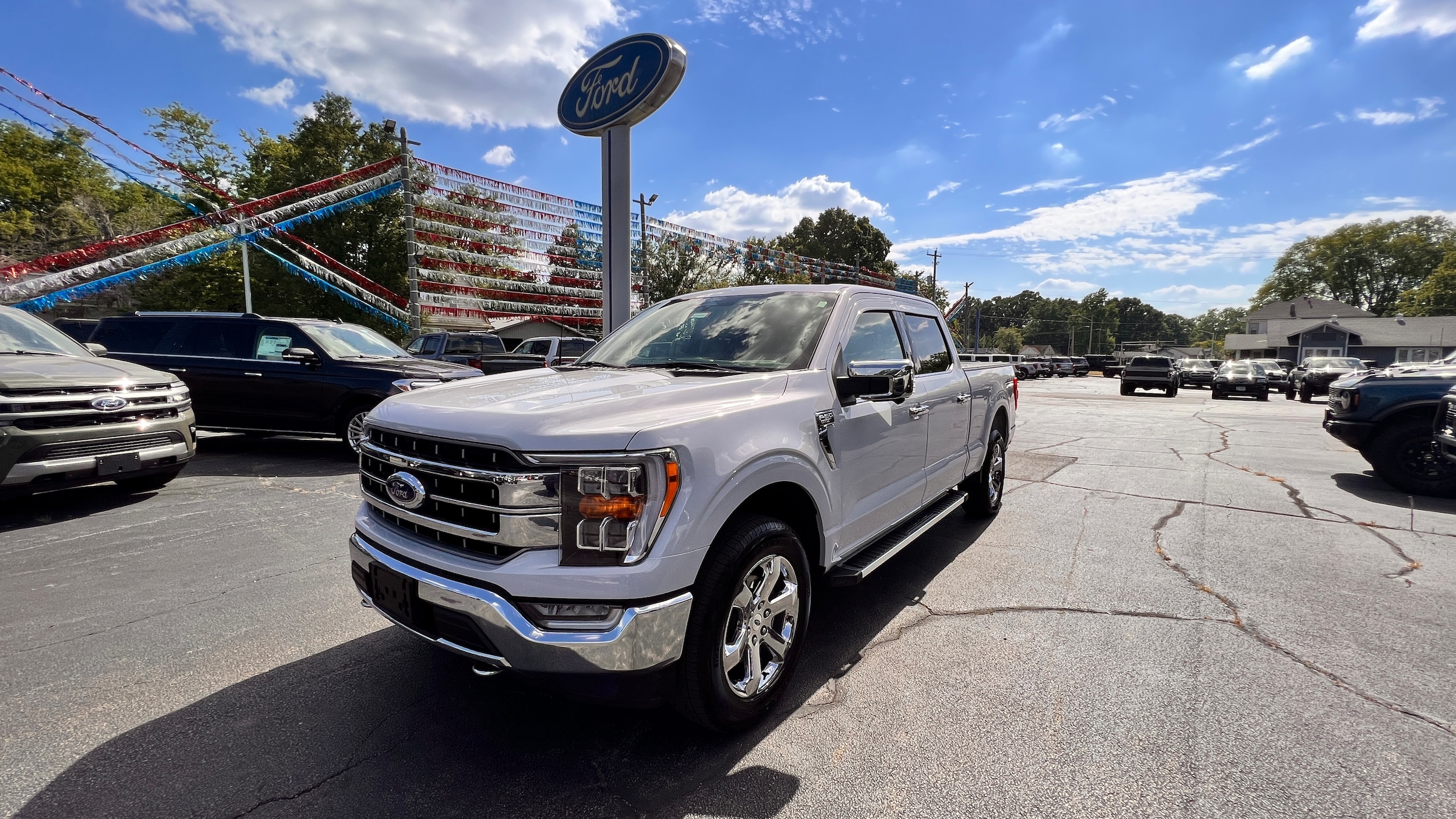 Used 2022 Ford F-150 Lariat with VIN 1FTFW1E85NKE75782 for sale in Centralia, IL