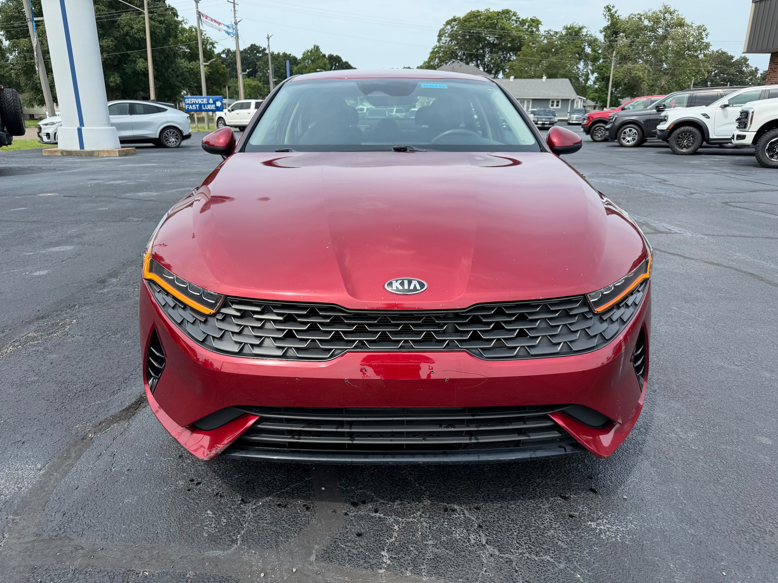 Used 2021 Kia K5 LXS with VIN 5XXG14J21MG070825 for sale in Centralia, IL