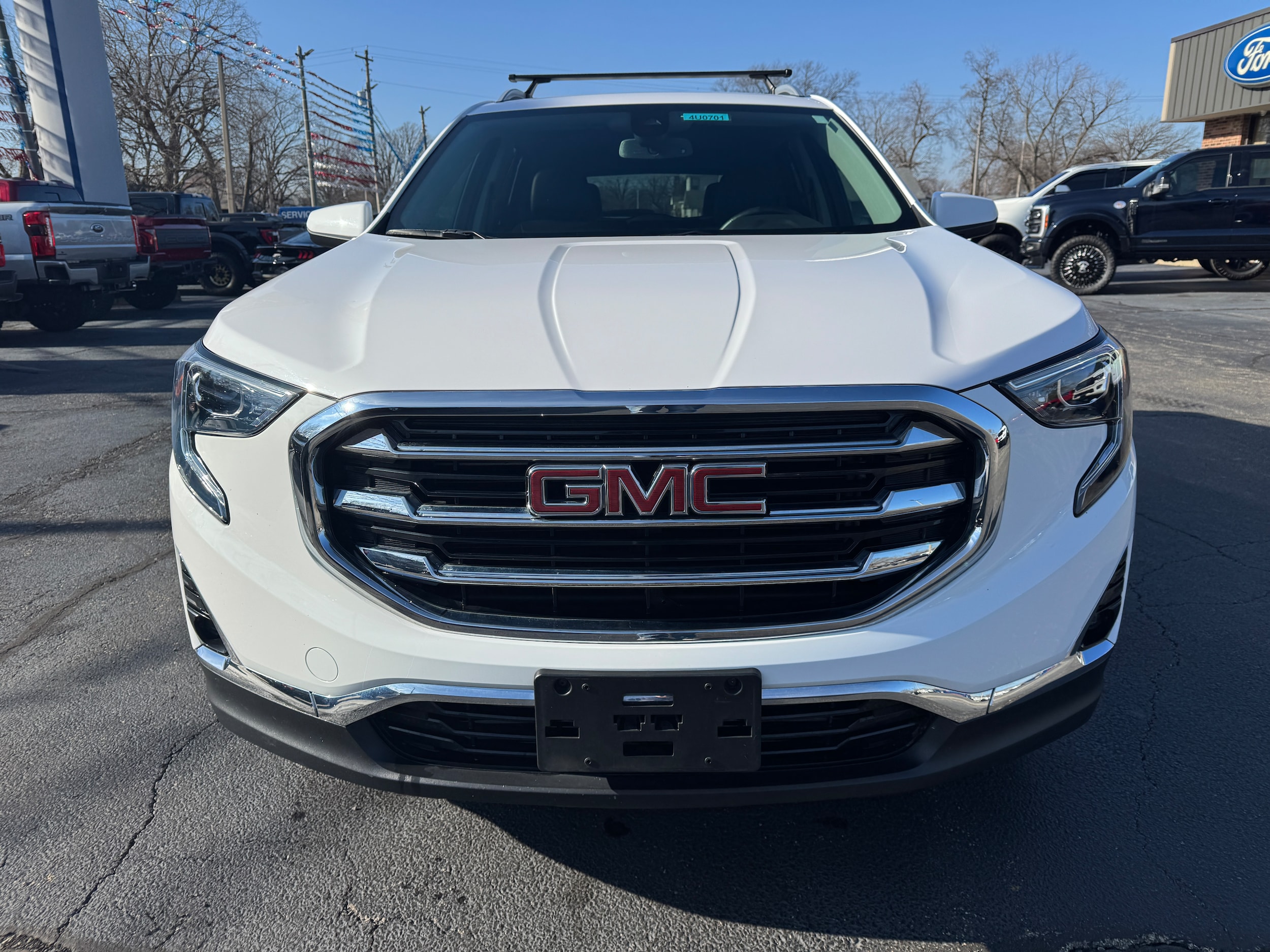 Used 2020 GMC Terrain SLT with VIN 3GKALVEX2LL327364 for sale in Centralia, IL