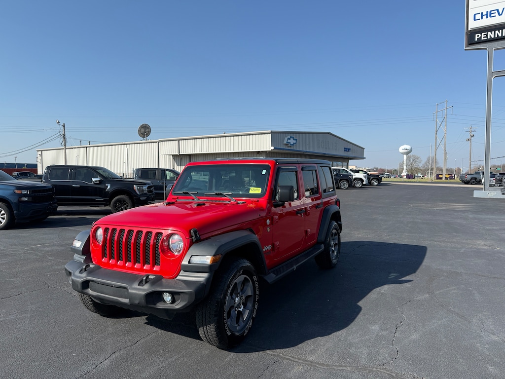 Used 2018 Jeep Wrangler Unlimited Sport