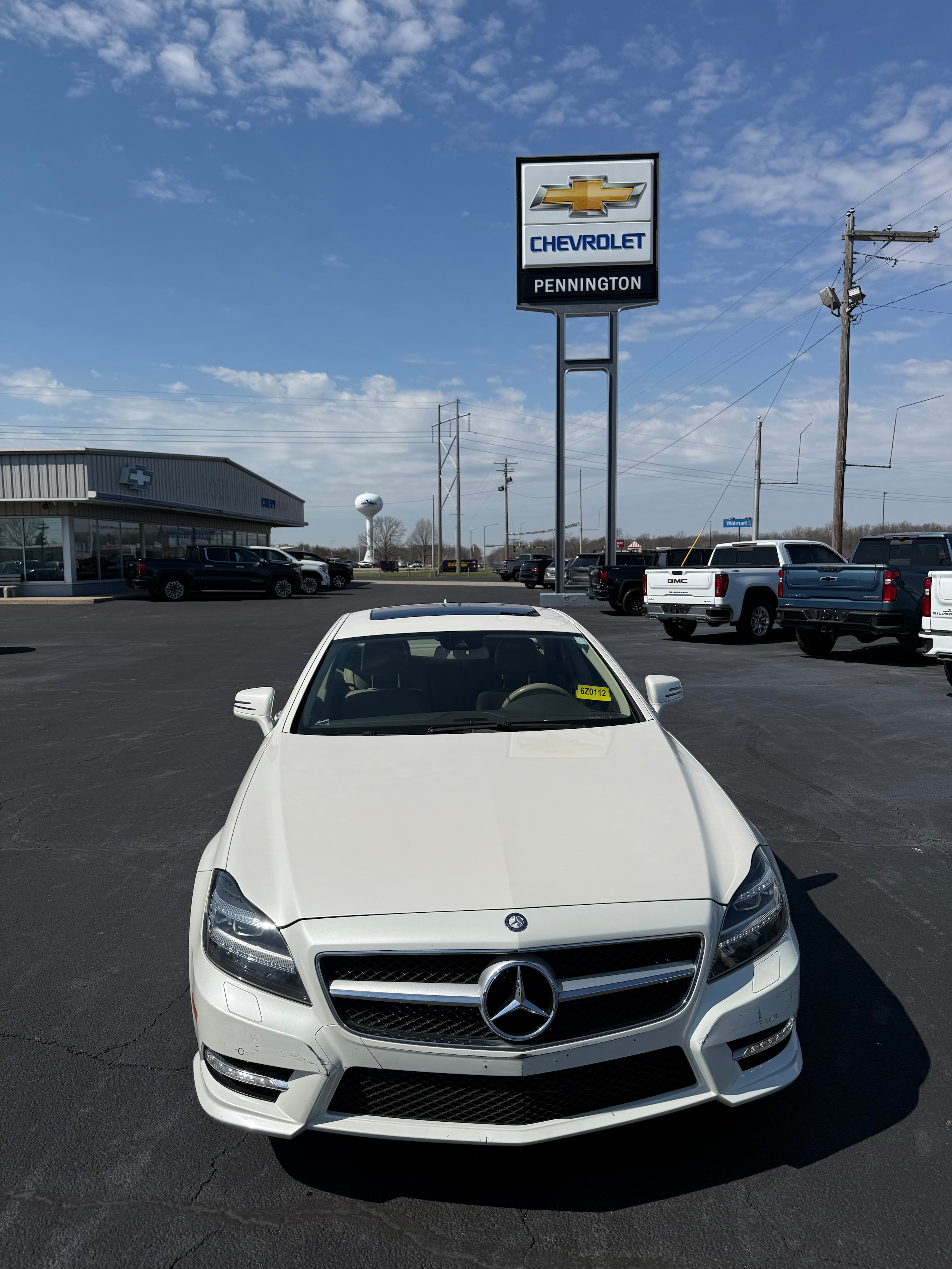 Used 2013 Mercedes-Benz CLS-Class CLS550 with VIN WDDLJ9BB5DA064148 for sale in Salem, IL