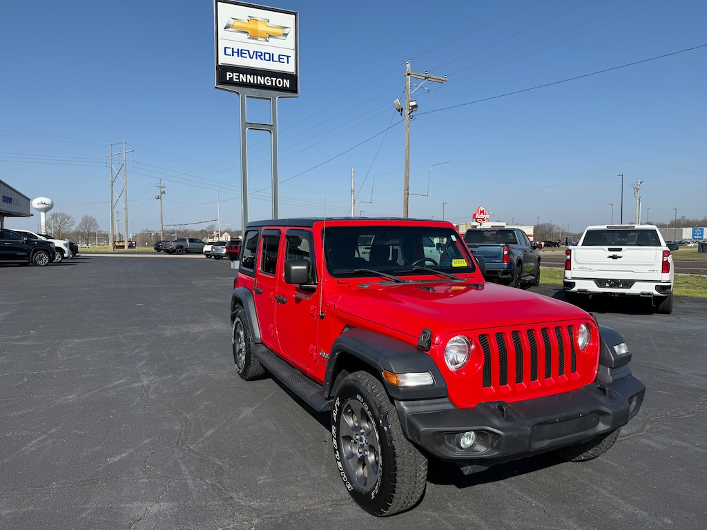 Used 2018 Jeep Wrangler Unlimited Sport