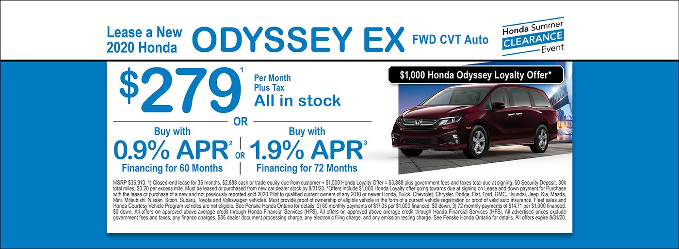 Penske Honda Ontario New and Used Honda Dealer