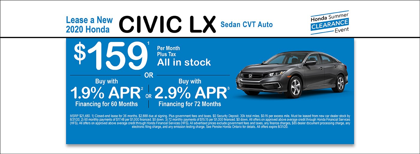 Penske Honda Ontario New and Used Honda Dealer