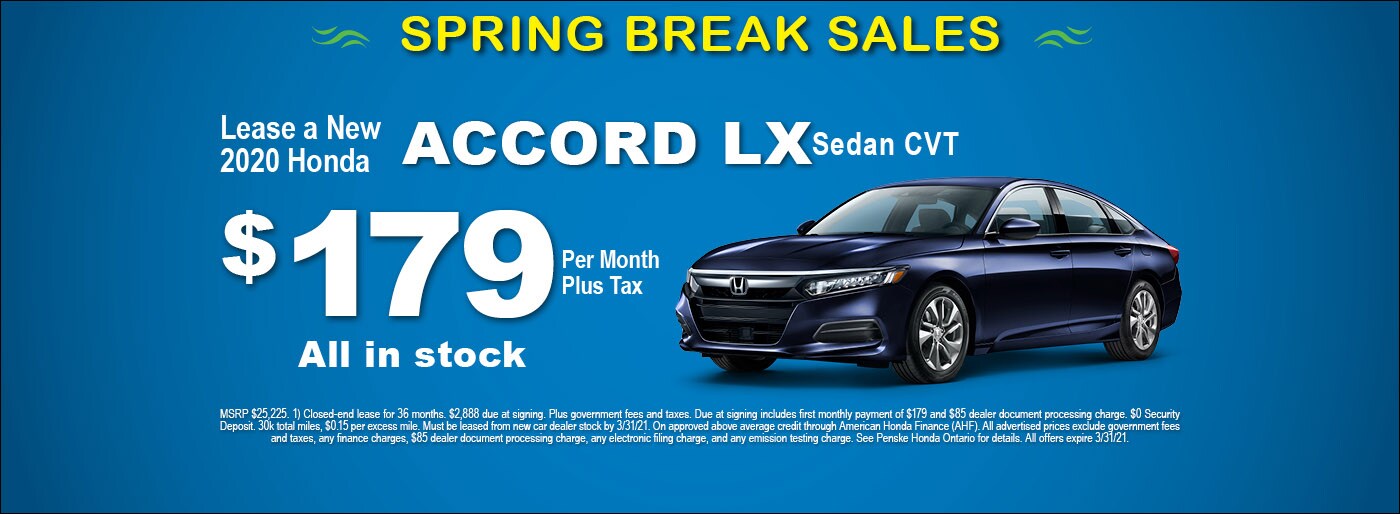 Penske Honda Ontario New and Used Honda Dealer