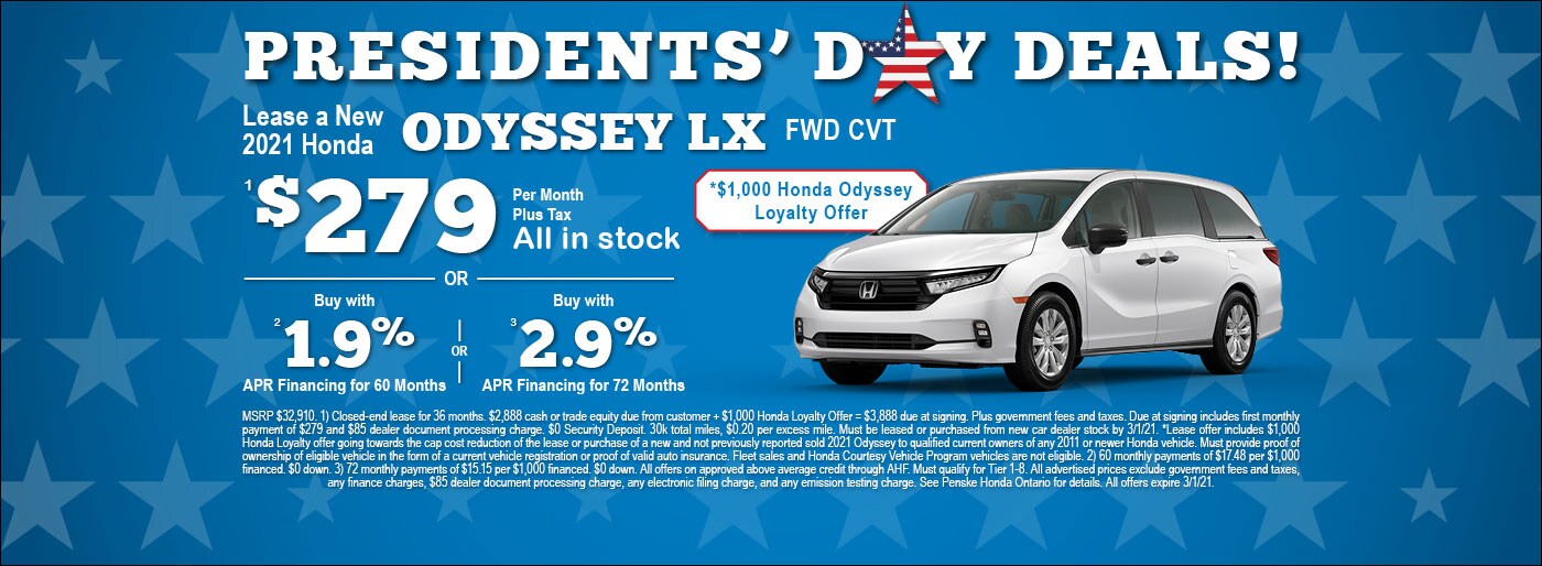 Penske Honda Ontario New and Used Honda Dealer