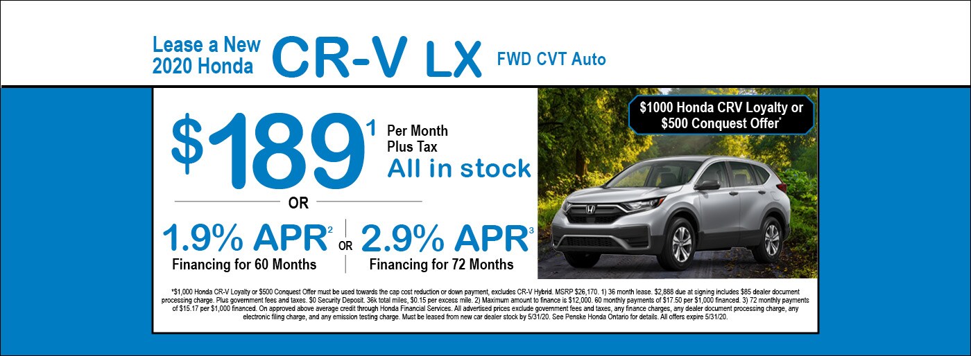 Penske Honda Ontario New and Used Honda Dealer