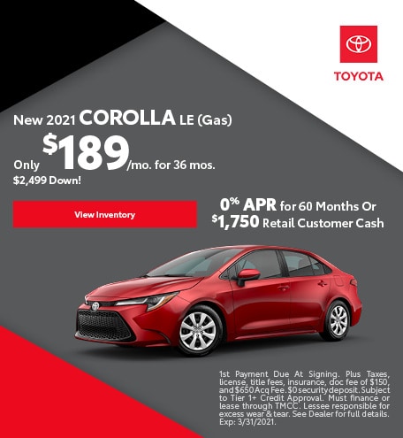 New Toyota Lease Offers, Specials at Round Rock Toyota
