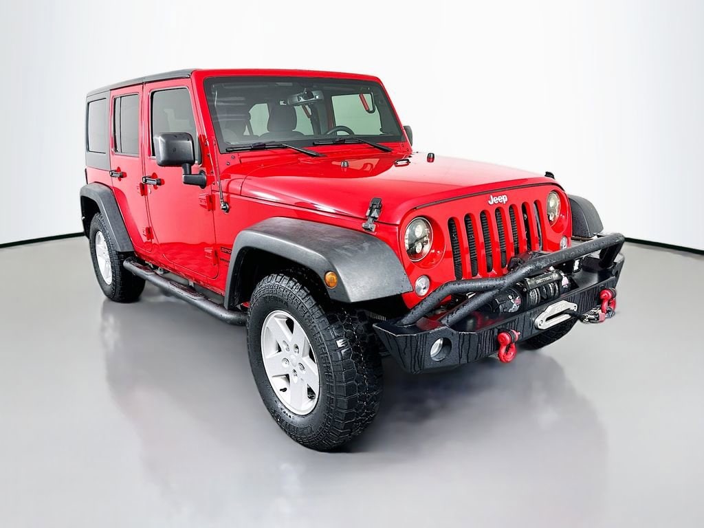 Used 2018 Jeep Wrangler JK Unlimited Sport SUV