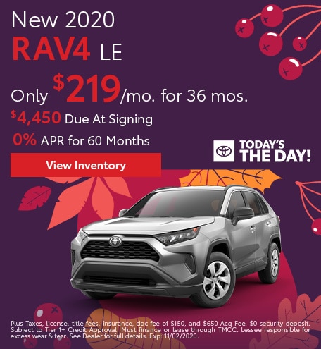 New Toyota Lease Offers, Specials at Round Rock Toyota