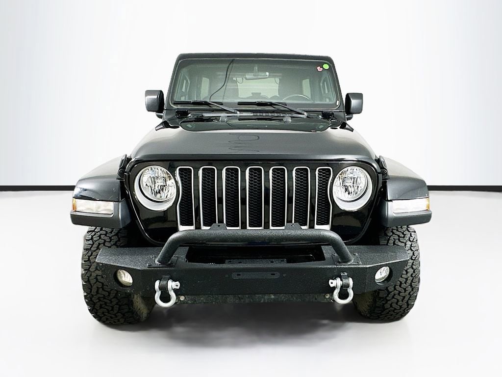 Used 2020 Jeep Wrangler Unlimited Sahara with VIN 1C4HJXEG7LW333540 for sale in Round Rock, TX