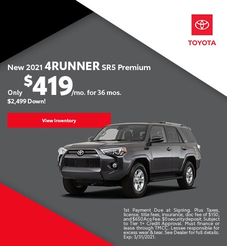New Toyota Lease Offers, Specials at Round Rock Toyota