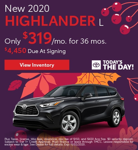 New Toyota Lease Offers, Specials at Round Rock Toyota
