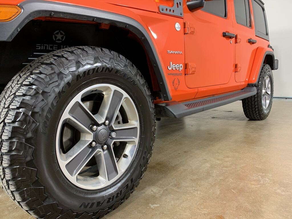 Used 2018 Jeep Wrangler Unlimited Sahara SUV