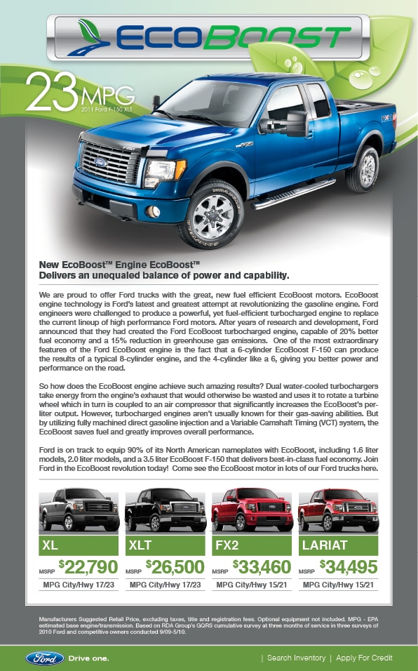 Ford truck ecoboost fuel economy #4