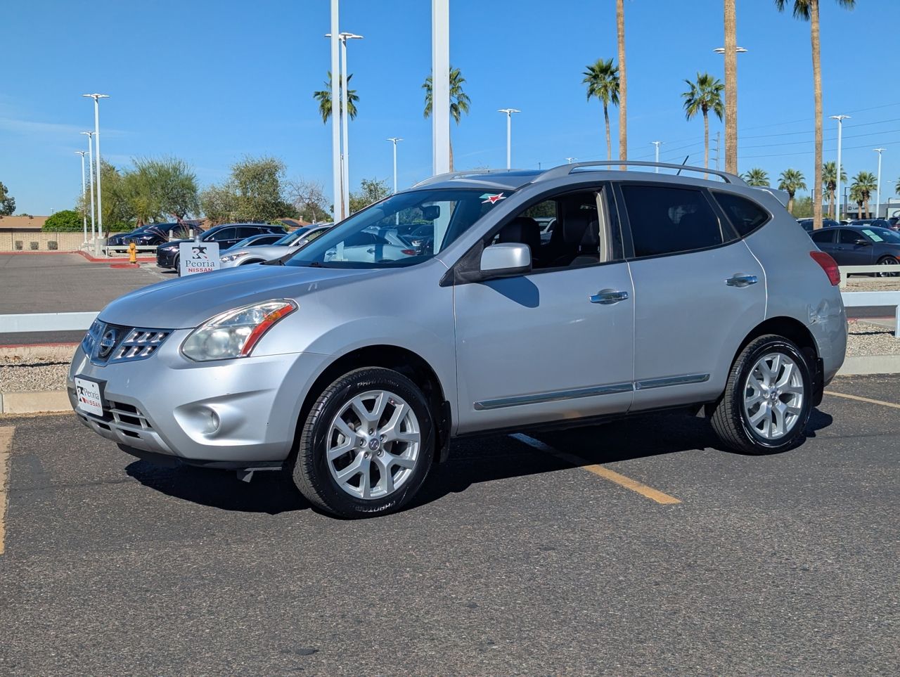 Used 2011 Nissan Rogue SV with VIN JN8AS5MV7BW666049 for sale in Peoria, AZ