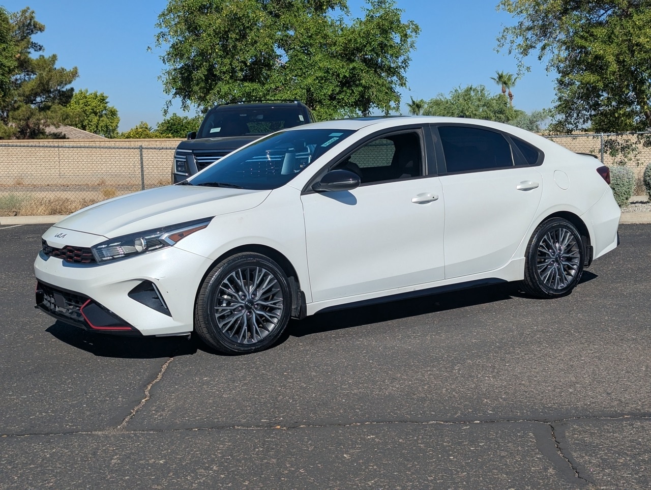 Used 2022 Kia FORTE GT-Line with VIN 3KPF54AD4NE509852 for sale in Peoria, AZ