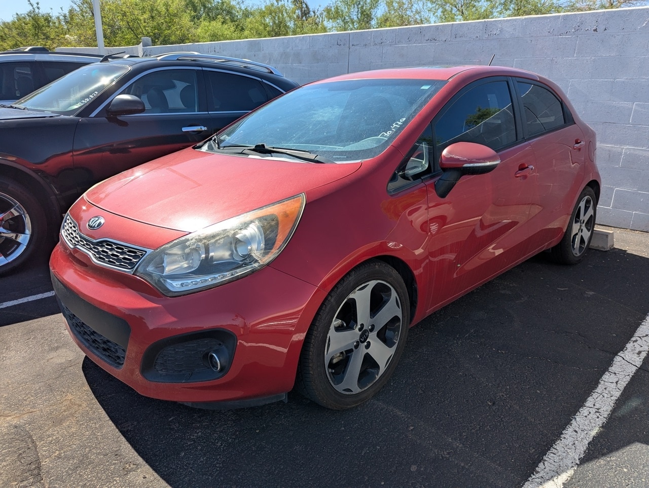 Used 2014 Kia Rio 5-Door EX with VIN KNADN5A31E6360386 for sale in Peoria, AZ