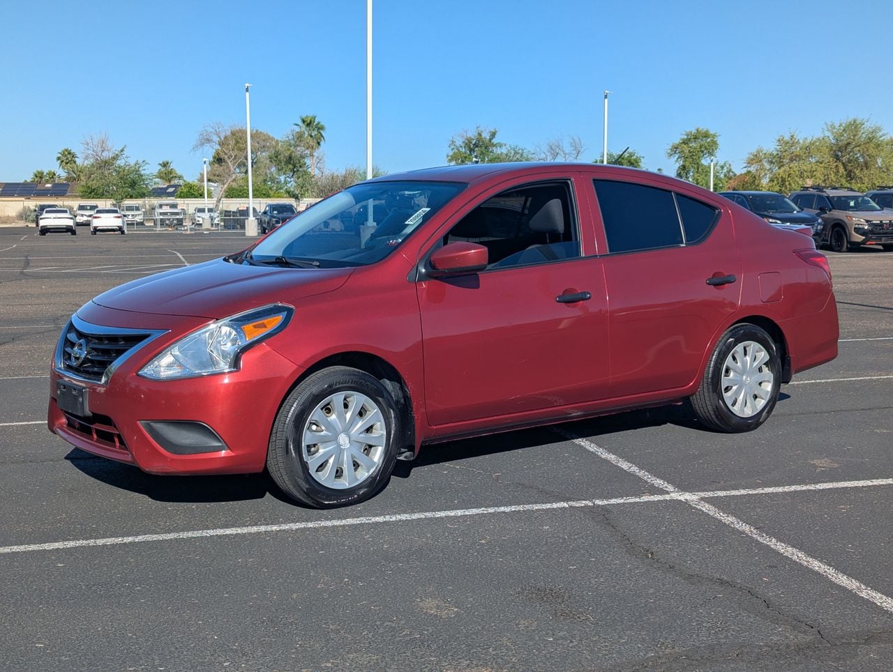 Used 2018 Nissan Versa Sedan S Plus with VIN 3N1CN7AP8JL828193 for sale in Peoria, AZ