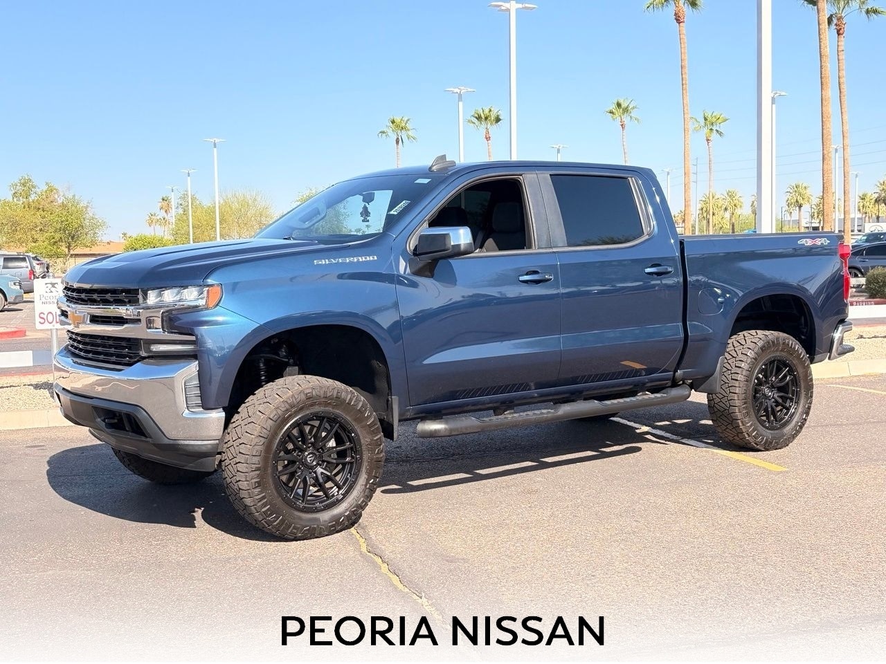 Northsky Blue Metallic 2020 Chevrolet Silverado 1500 Pickup Truck Four-Wheel Drive 8-Speed Automatic
