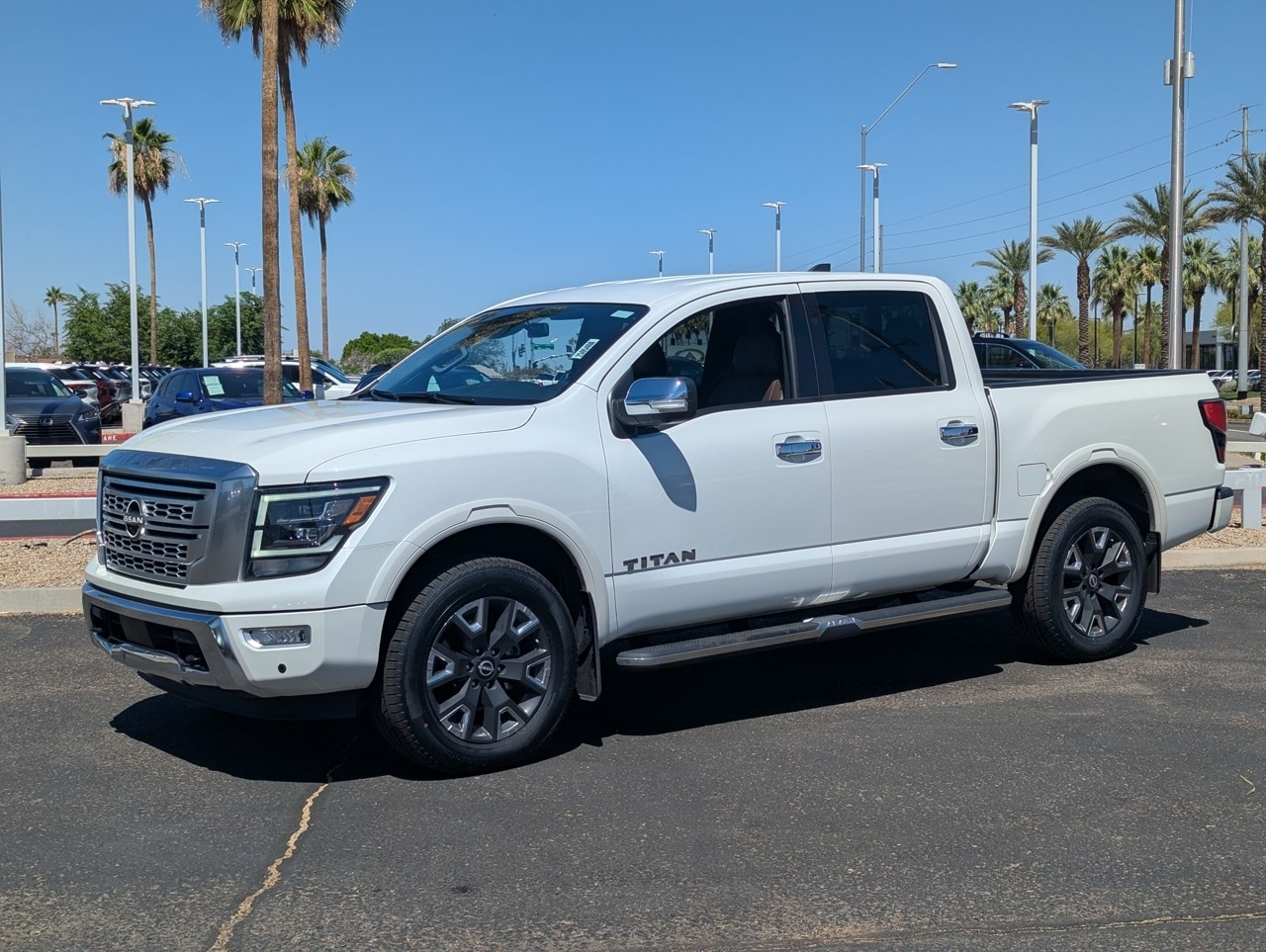 Certified 2023 Nissan Titan Platinum Reserve with VIN 1N6AA1EDXPN102936 for sale in Peoria, AZ