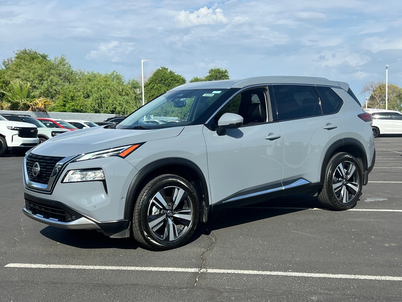 Certified 2021 Nissan Rogue Platinum with VIN JN8AT3DC8MW107130 for sale in Peoria, AZ