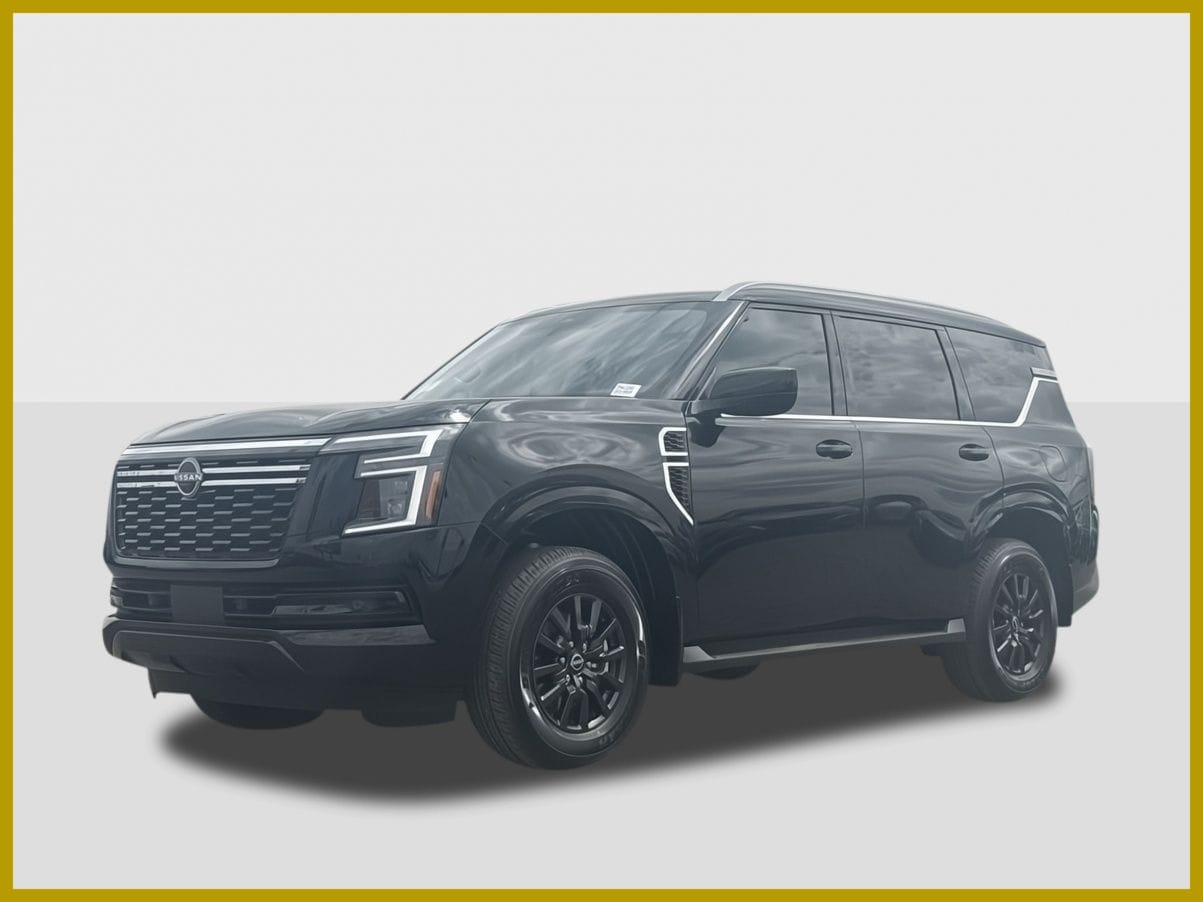 Super Black 2026 Nissan Armada SUV / Crossover Four-Wheel Drive 9-Speed Automatic Overdrive