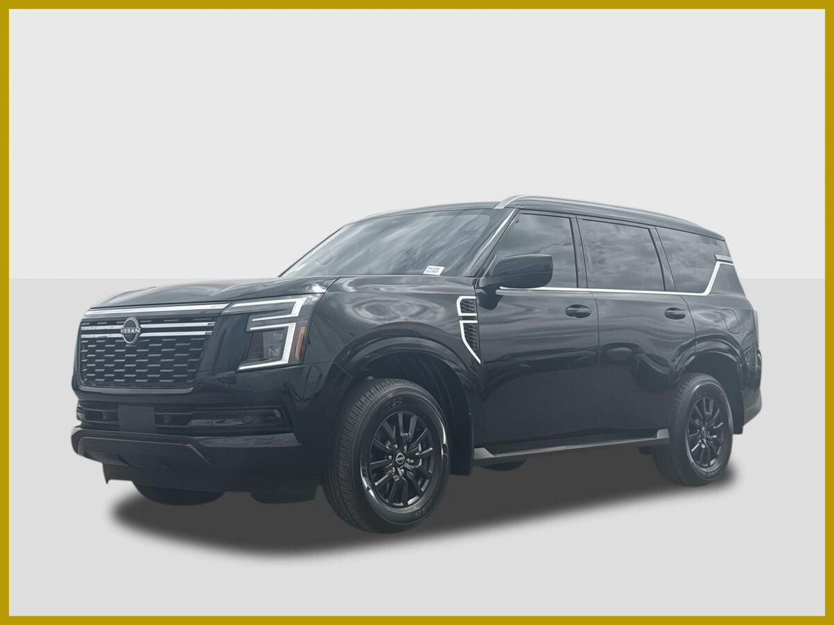 Super Black 2026 Nissan Armada SUV / Crossover Four-Wheel Drive 9-Speed Automatic Overdrive
