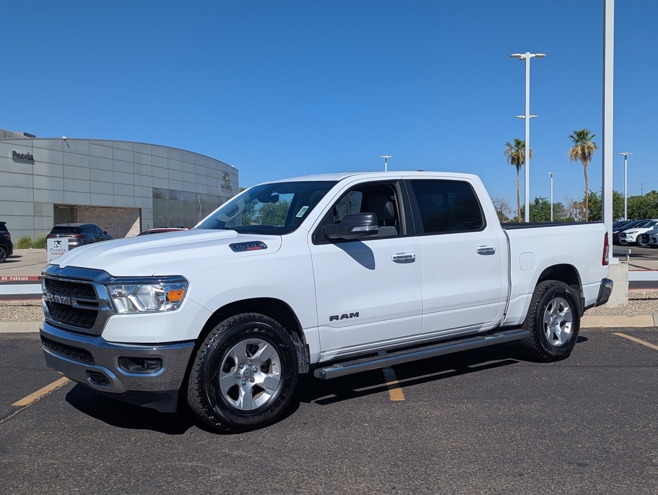 Used 2020 RAM Ram 1500 Pickup Big Horn/Lone Star with VIN 1C6RREFM2LN398363 for sale in Peoria, AZ