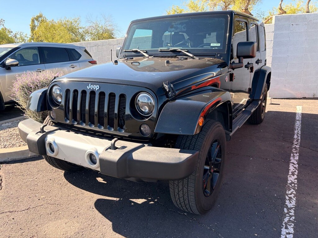 Used 2015 Jeep Wrangler Unlimited Sahara SUV