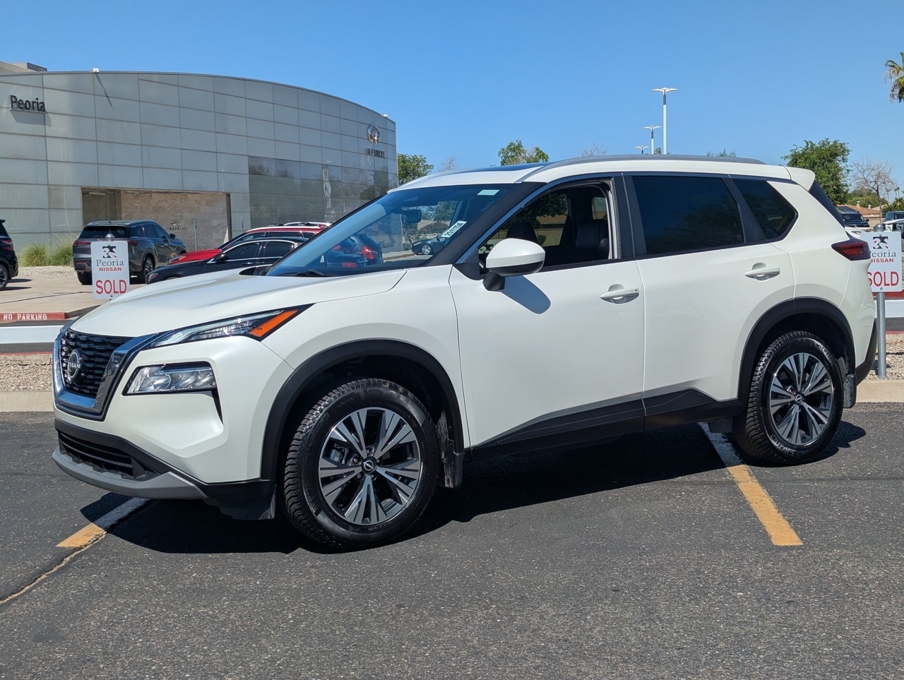 Certified 2023 Nissan Rogue SV with VIN JN8BT3BA7PW418218 for sale in Peoria, AZ