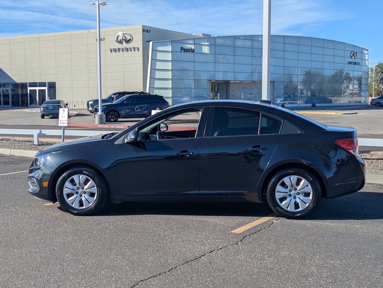 Used 2015 Chevrolet Cruze LS with VIN 1G1PA5SH7F7244538 for sale in Peoria, AZ