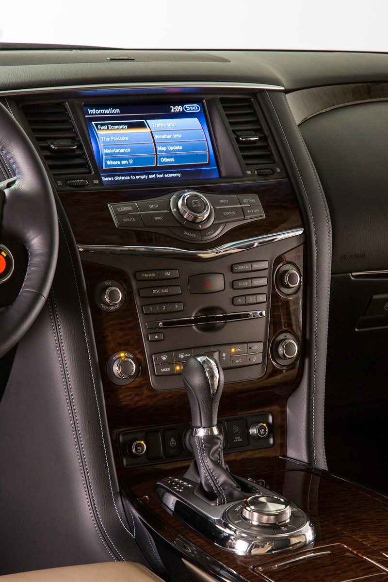 2017 Nissan Armada interior
