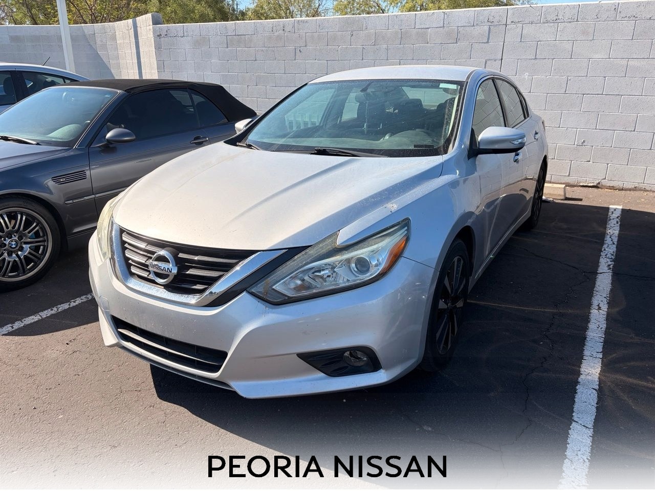 Brilliant Silver Metallic 2018 Nissan Altima Sedan Front-Wheel Drive Continuously Variable Transmission