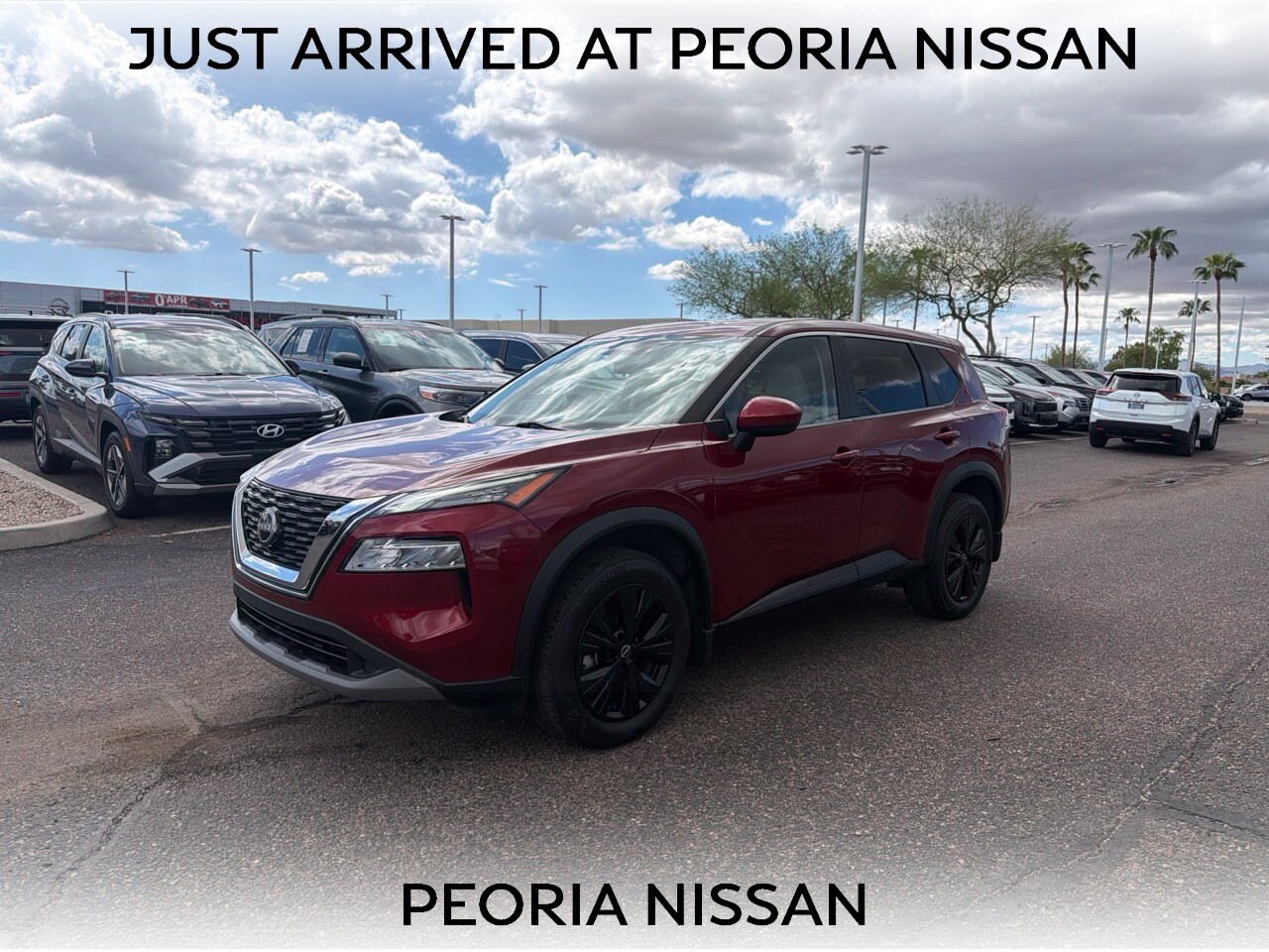 Red (Scarlet Ember Tintcoat) 2023 Nissan Rogue SUV / Crossover Front-Wheel Drive Continuously Variable Transmission