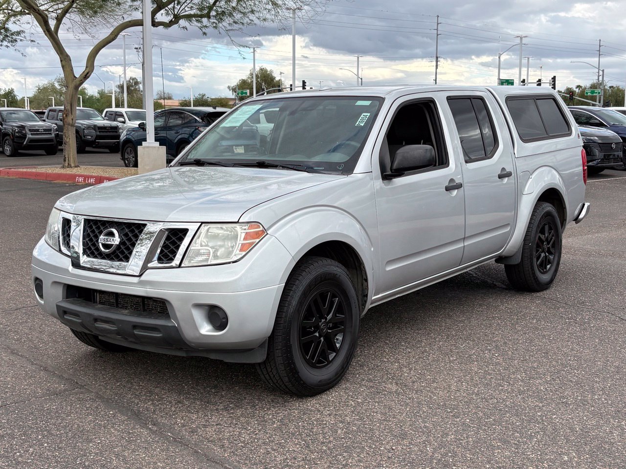 Brilliant Silver 2018 Nissan Frontier Pickup Truck 4X2 5-Speed Automatic Overdrive