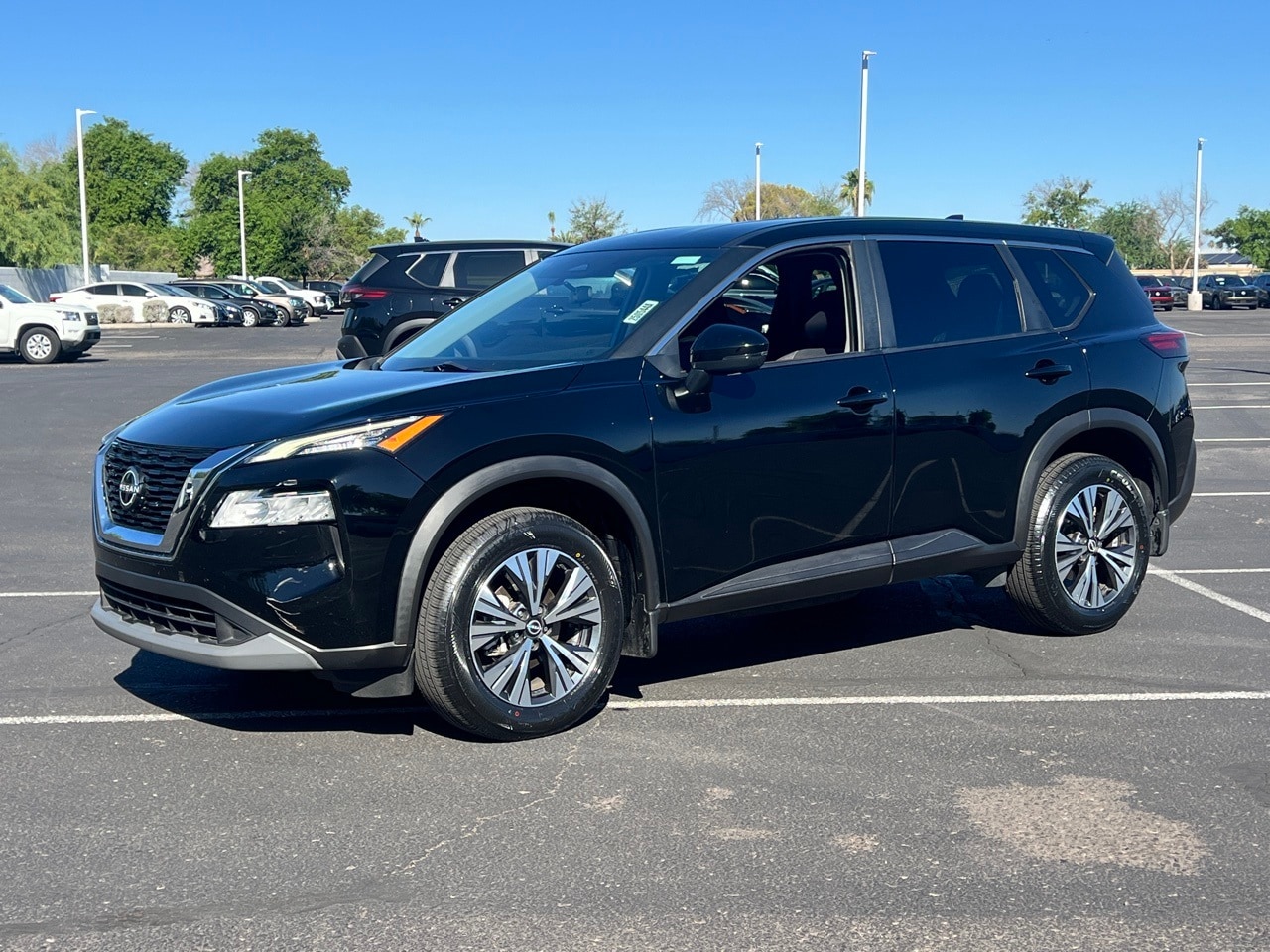 Certified 2022 Nissan Rogue SV with VIN 5N1BT3BA5NC709841 for sale in Peoria, AZ